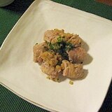 豚肉巻きの白ワインソース